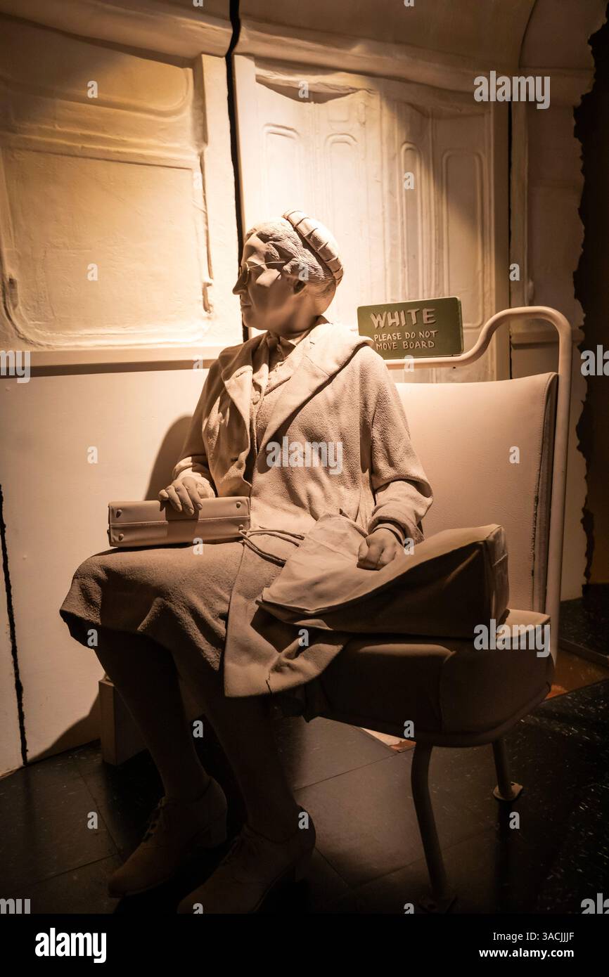 Birmingham, Alabama - il Birmingham Civil Rights Institute. Il BCRI fornisce ai visitatori una comprensione del movimento per i diritti civili a Birmingh Foto Stock