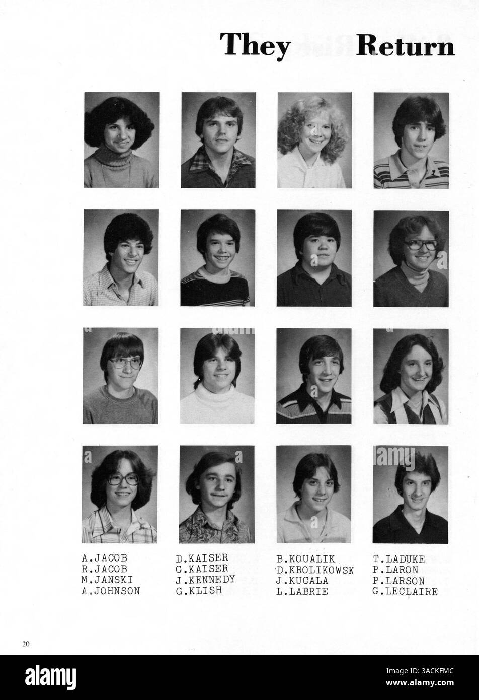 L'edizione 1979 dell'annuario della De la Salle High School, Delta Seventy Nine, mette in evidenza la vita studentesca, la facoltà e le attività extracurriculari dell'anno accademico 1978-1979. Foto Stock