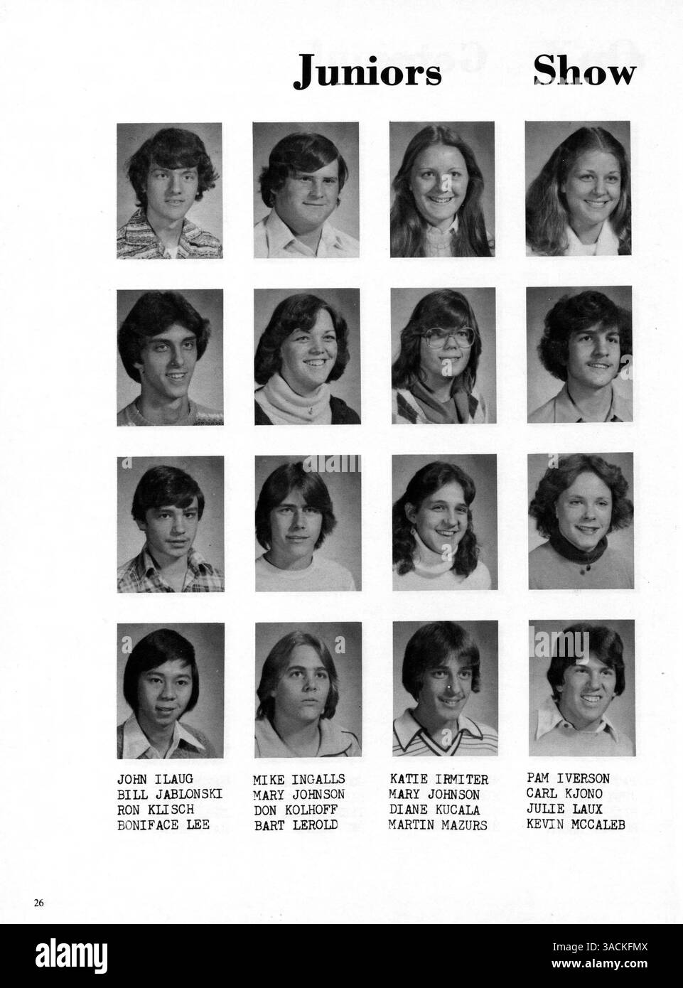 Questo annuario delle scuole superiori di De la Salle per l'anno scolastico 1978-1979 presenta ritratti di studenti, foto di docenti, attrazioni atletiche e attività del club, che celebrano gli eventi dell'anno. Foto Stock