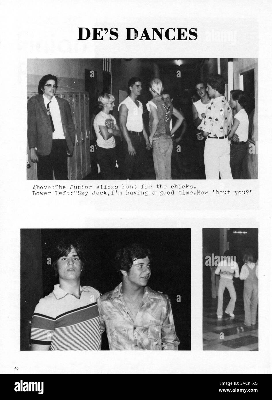 L'annuario del 1979 della De la Salle High School documenta l'atletica, i ritratti di studenti e docenti della scuola e le attività del club dell'anno accademico 1978-1979. Foto Stock