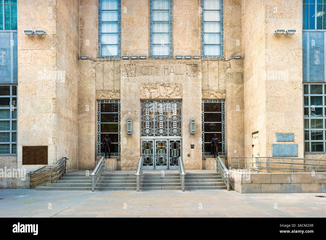 Municipio di Houston nel centro di Houston, Texas, Stati Uniti Foto Stock Municipio di Houston nel centro di Houston, Texas, Stati Uniti Foto Stock