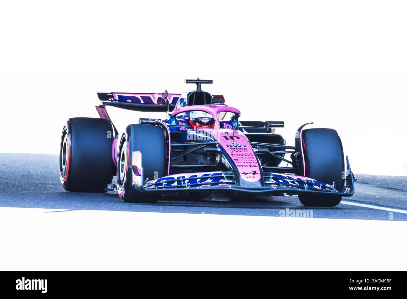 Circuito di Suzuka, mie, Giappone. 4.April.2025; Pierre Gasly di Francia e BWT Alpine F1 Team durante il Gran Premio del Giappone di Formula 1 crediti: Jay Hirano/AFLO/Alamy Live News Foto Stock