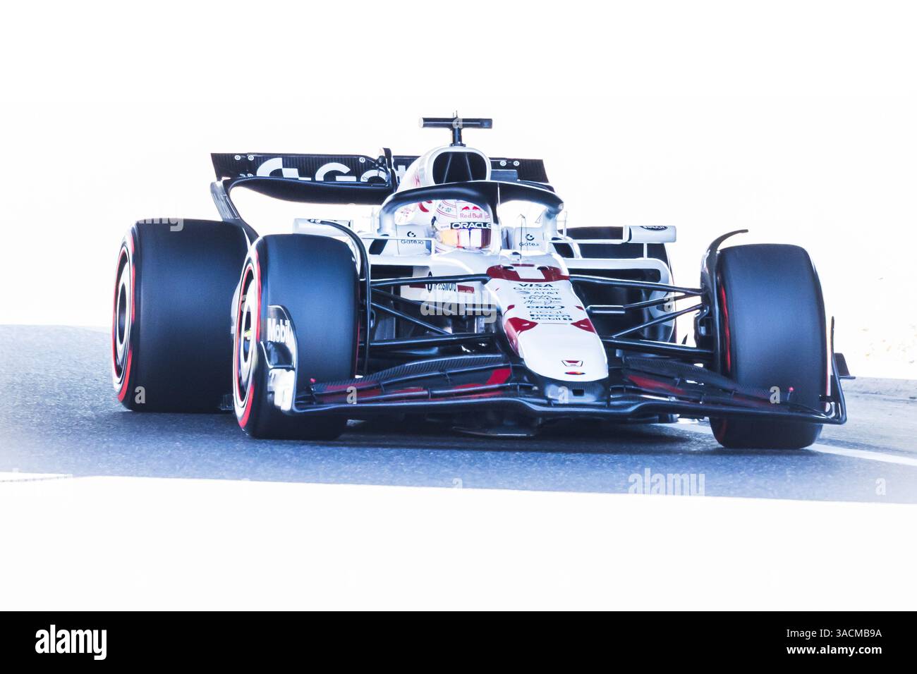 Circuito di Suzuka, mie, Giappone. 4.April.2025; Max Verstappen dei Paesi Bassi e Oracle Red Bull Racing durante le prove libere 1 del Gran Premio del Giappone di Formula 1 crediti: Jay Hirano/AFLO/Alamy Live News Foto Stock