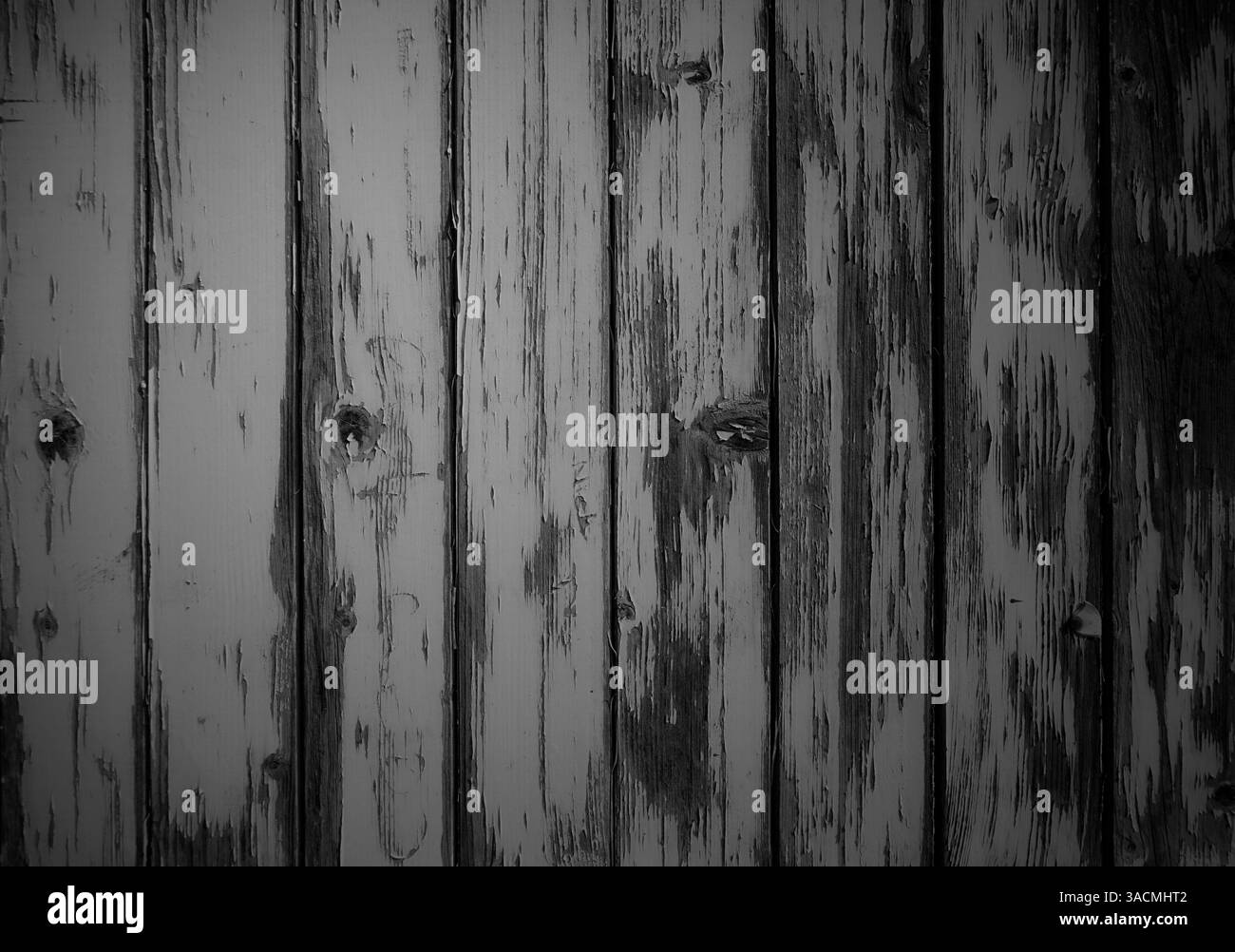 Vecchi pannelli di legno grigi come sfondo Foto Stock