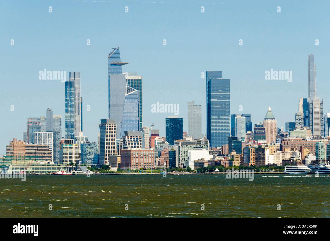 Manhattan in un pomeriggio di sole Foto Stock