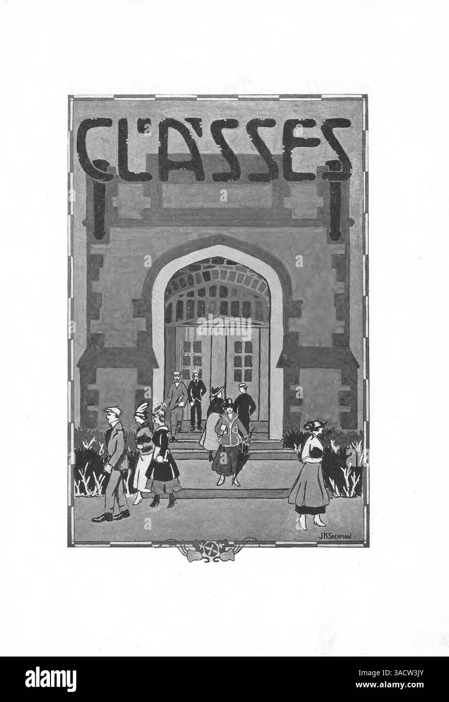 L'annuario Polaris del 1916 della North High School riflette l'anno scolastico 1915-1916, documentando i risultati accademici, atletici ed extracurriculari degli studenti, con una particolare attenzione alla storia afroamericana. Foto Stock