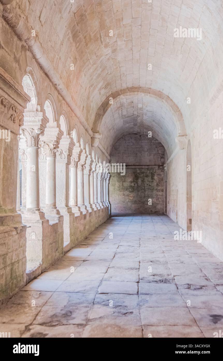 Francia, Provenza, Gordes. Abbazia di nostra Signora di Senanque (Abbazia di Notre-Dame de Senanque) Foto Stock