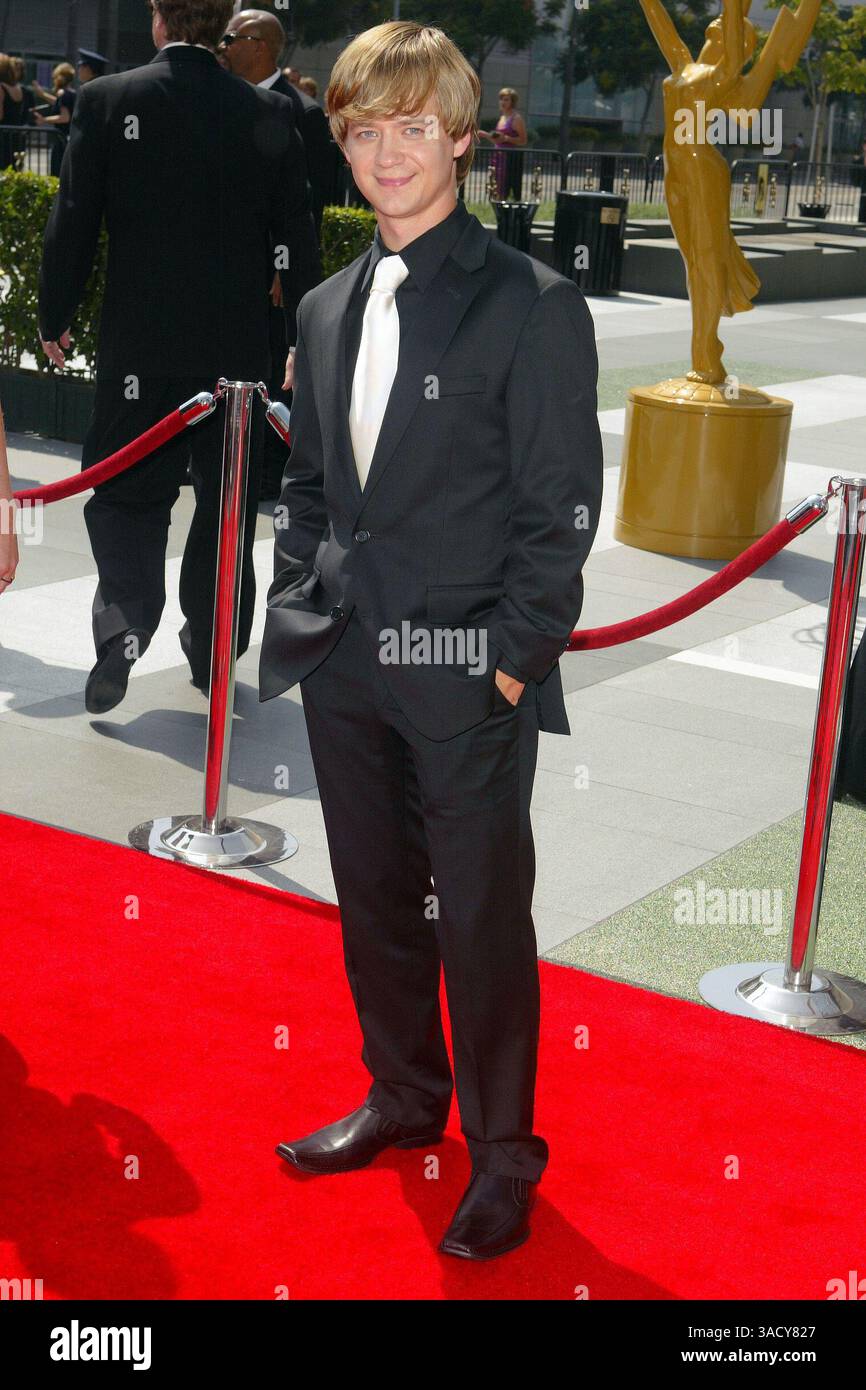 13 settembre 2008 - Los Angeles, California, USA - l'attore JASON EARLES al 60° Primetime Creative Arts Emmy Awards al Nokia Theater di Los Angeles, California (Credit Image: Jerod Harris/ZUMAPRESS.com) Foto Stock