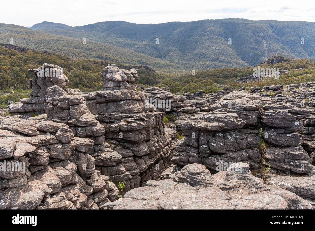 Il Grampians National Park è un parco nazionale nello stato australiano del Victoria Foto Stock