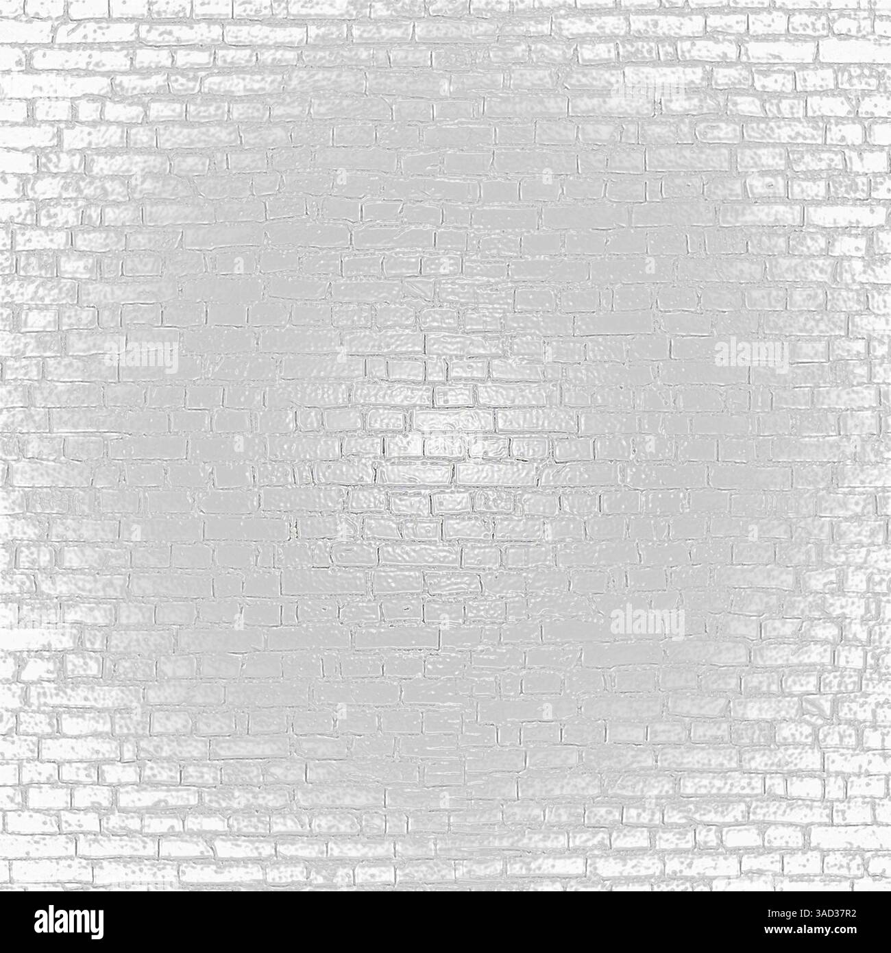 Pareti in mattoni dipinti di bianco che forniscono uno sfondo pulito e strutturato. Bielorussia Foto Stock