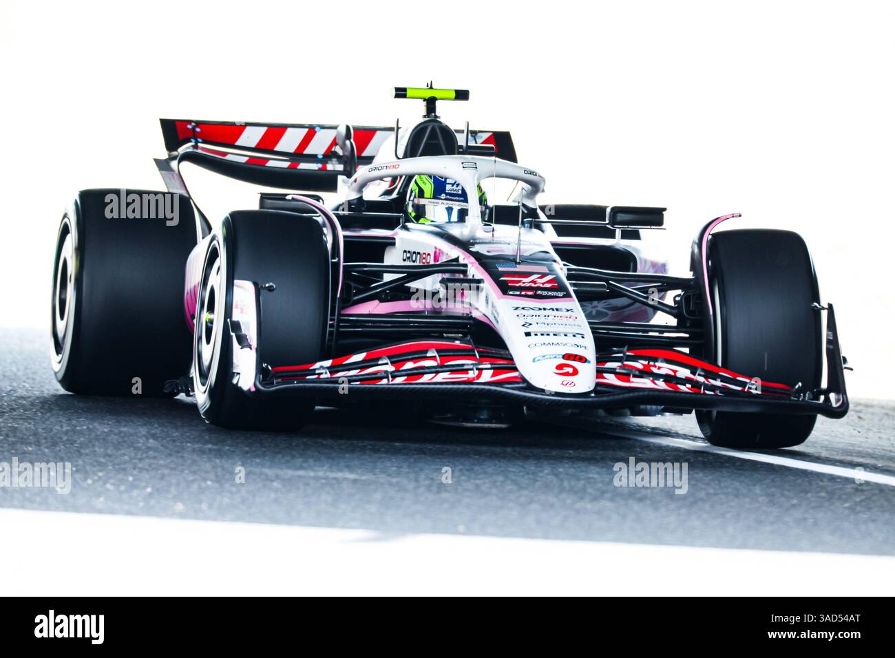 87 BEARMAN &#39;Ollie&#39; Oliver (gbr), Haas F1 Team VF-25 Ferrari, azione durante il Gran Premio del Giappone di Formula 1 Lenovo 2025, 3° round del Campionato del mondo di Formula 1 2025 FIA dal 4 al 6 aprile 2025 sul circuito di Suzuka, a Suzuka, in Giappone Foto Stock
