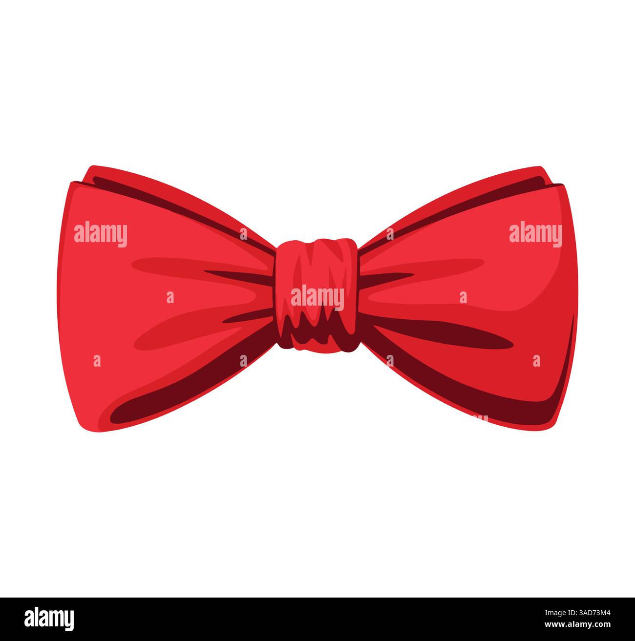Arco rosso, illustrazione vettoriale isolata. Ideale per la moda, l'abbigliamento formale e temi di design eleganti. Illustrazione Vettoriale Arco rosso, illustrazione vettoriale isolata. Ideale per la moda, l'abbigliamento formale e temi di design eleganti. Illustrazione Vettoriale