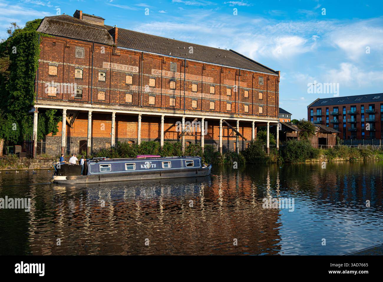 Gloucester Docks Foto Stock