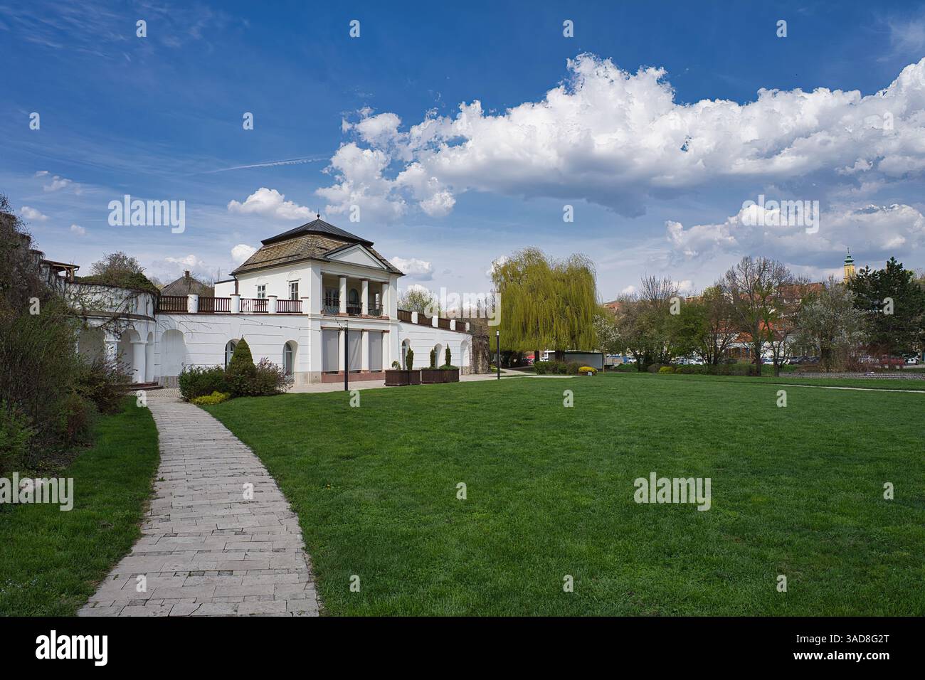 Parco storico Veszprem, Ungheria Foto Stock
