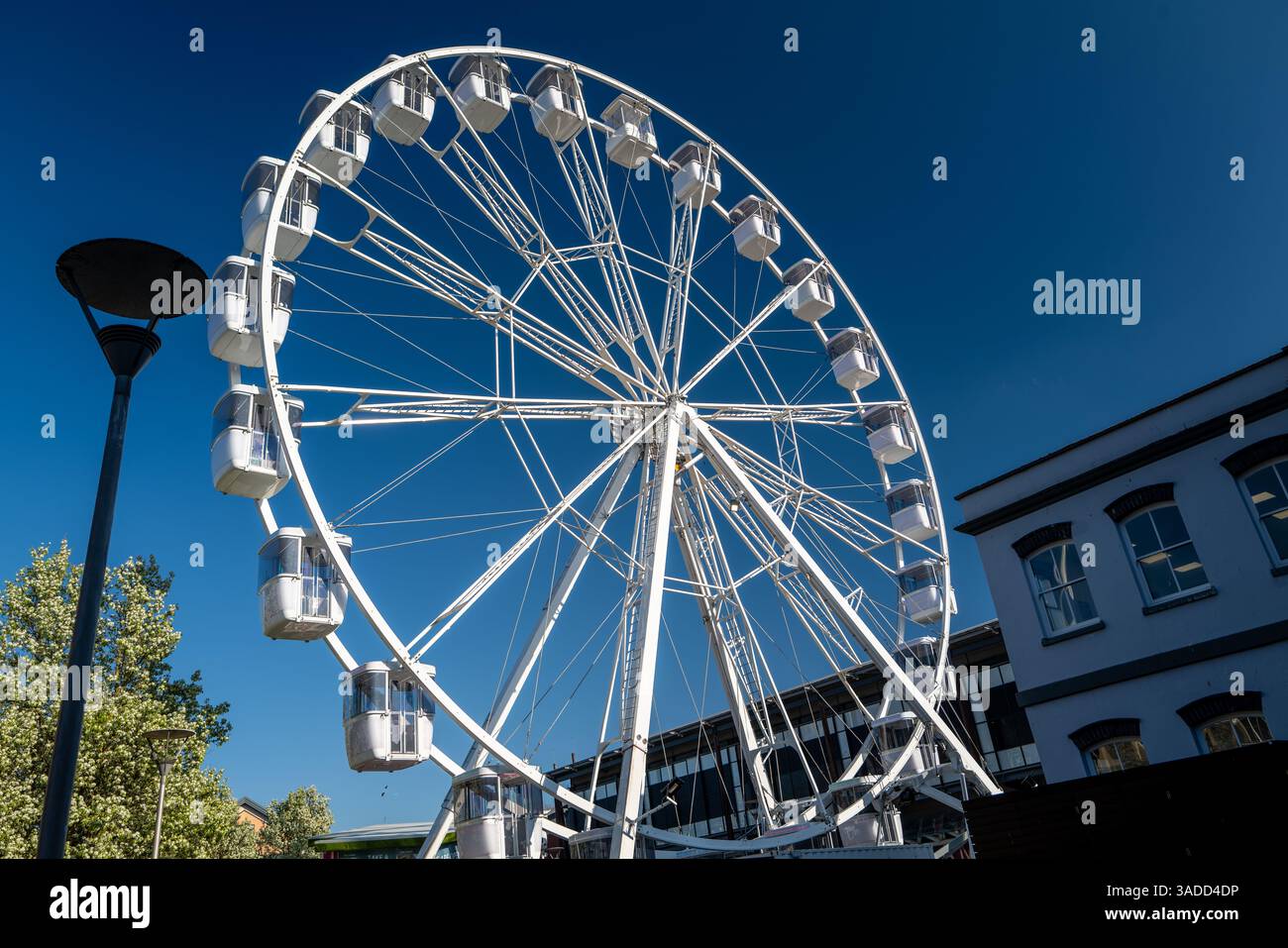 La ruota di Bristol nel centro della città nel Regno Unito Foto Stock