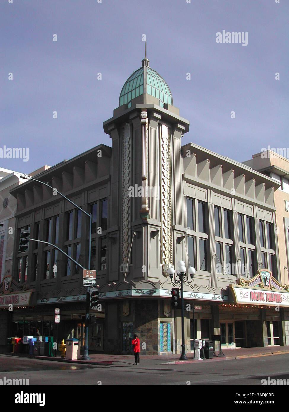 30 novembre 2003; San Diego, California, Stati Uniti; edifici nel quartiere Gaslamp del centro di San Diego. . (Immagine di credito: Marianna Day Massey/ZUMAPRESS.com) Foto Stock