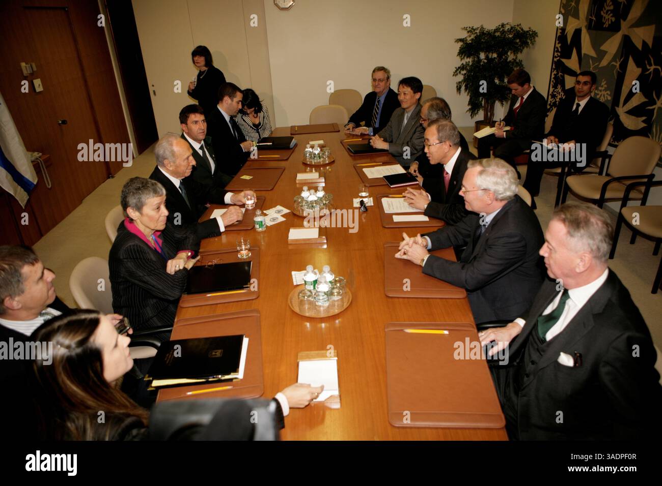 Nazioni Unite - New York - USA - 11 novembre 2008 - Segretario generale Ban Ki-Moon (immagine di credito: Luiz Rampelotto/ZUMAPRESS.com) Foto Stock