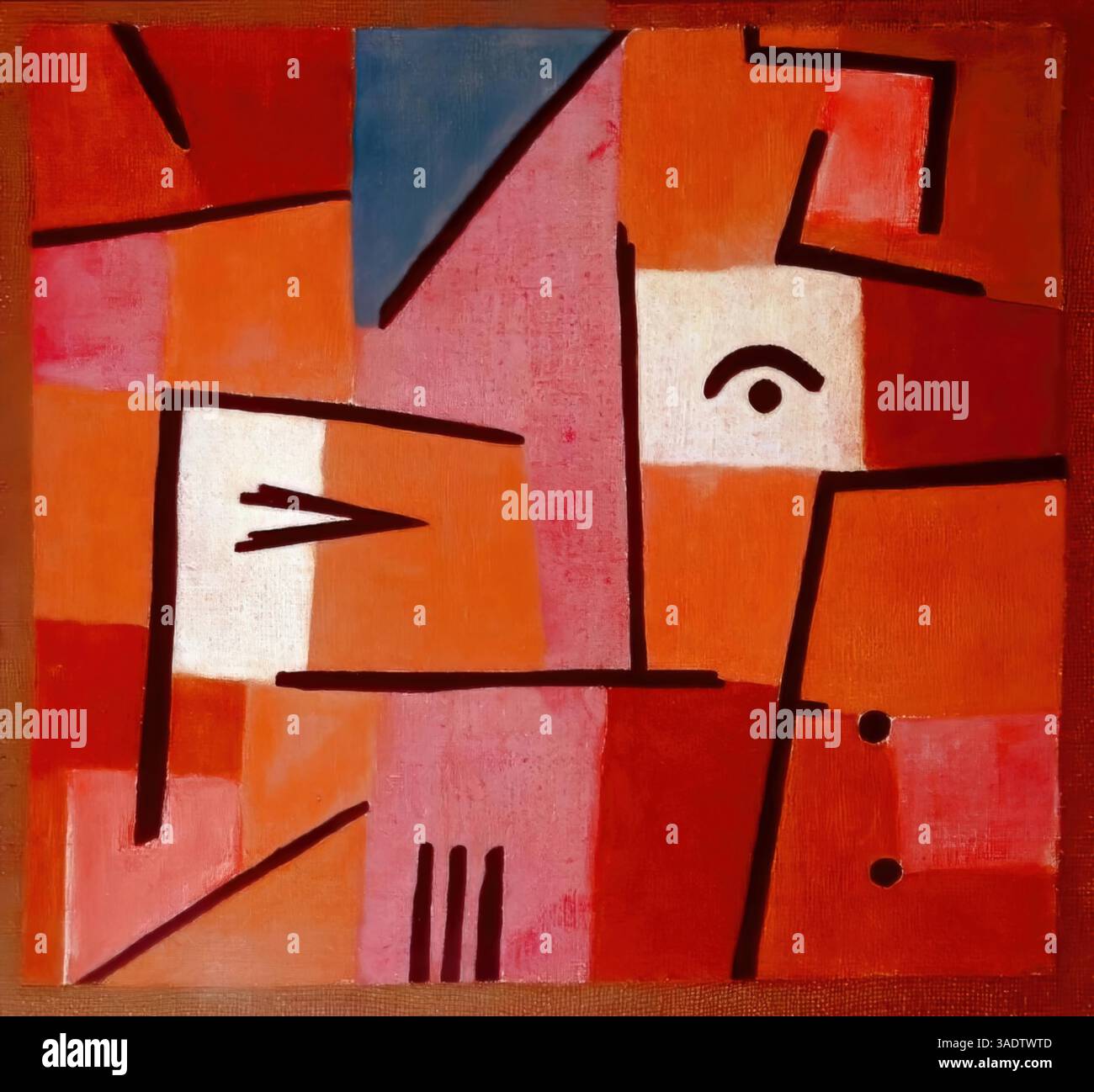 Vista da Red, 1937 - Paul Klee Illustrazione Vettoriale