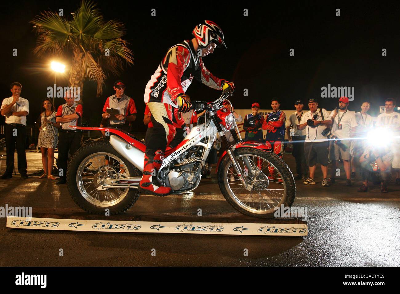 Randy Mamola (immagine di credito: Sutton Motorsports/ZUMAPRESS.com) Foto Stock