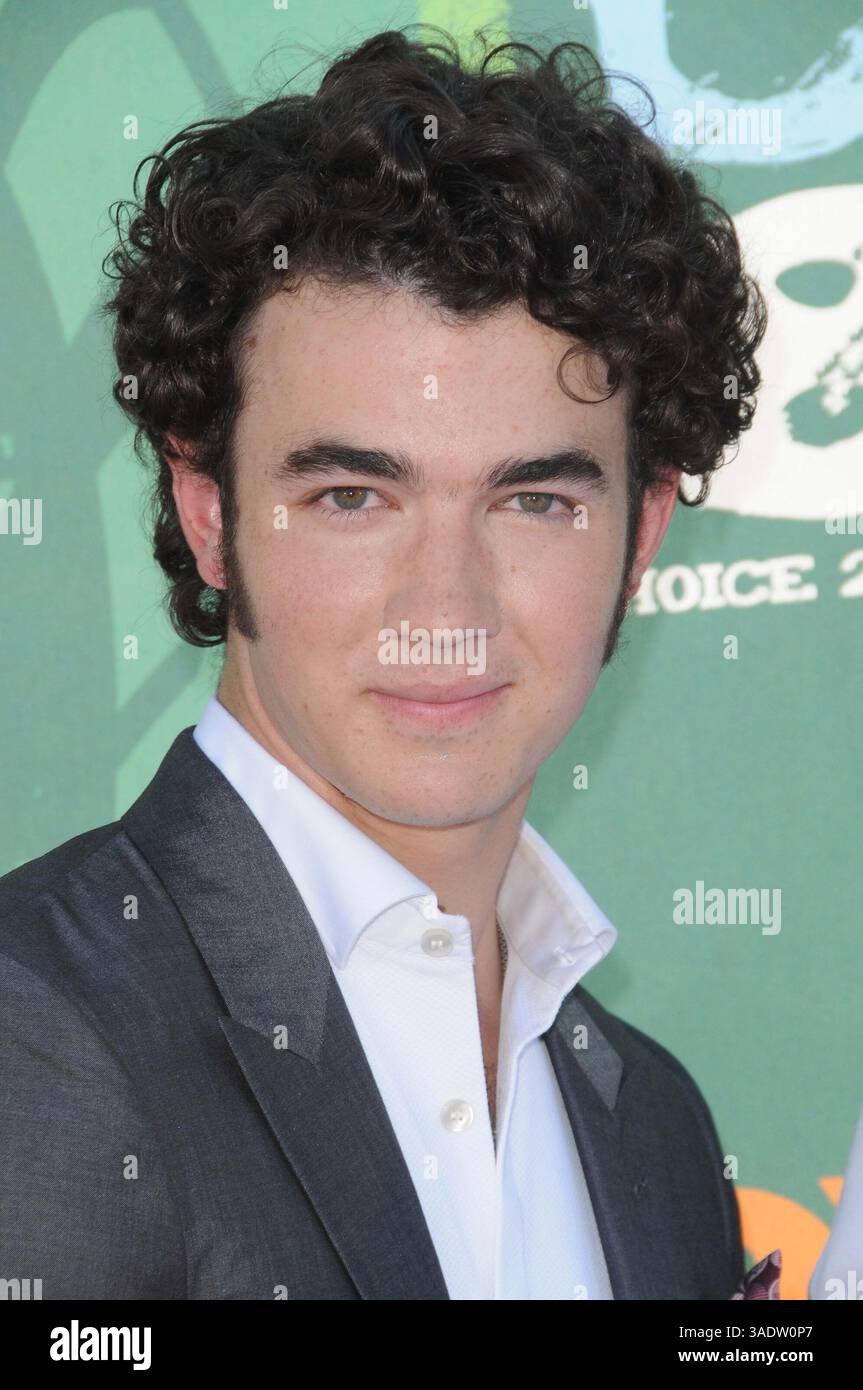3 agosto 2008 - Los Angeles, California, Stati Uniti - cantante KEVIN JONAS (immagine di credito: Jeff Frank/ZUMAPRESS.com) Foto Stock