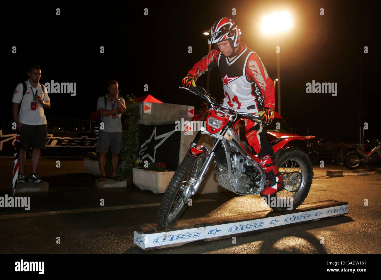 Randy Mamola (immagine di credito: Sutton Motorsports/ZUMAPRESS.com) Foto Stock