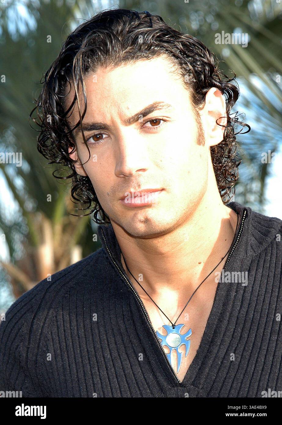 30 novembre 2003; Oropesa del Mar, SPAGNA; JUAN ANTONIO RUIZ, 23 e laureato in informatica, è stato incoronato Mister Spain 2003. (Immagine di credito: Remi Agency/ZUMAPRESS.com) Foto Stock