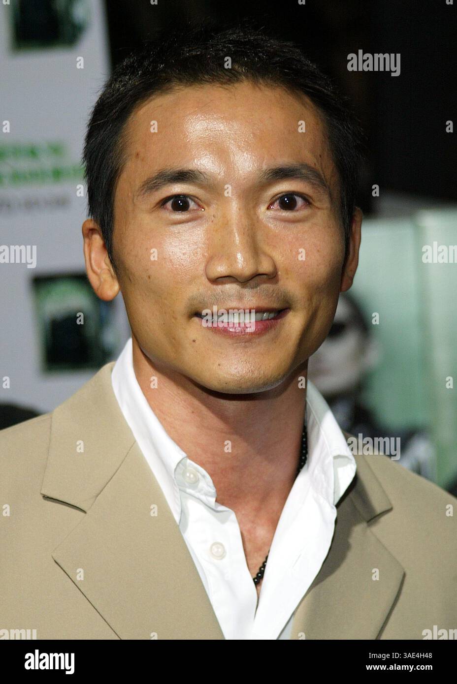 8 ottobre 2003; West Hollywood, CA, Stati Uniti; l'attore COLLIN CHOU (CANTA NGAI) all'evento di gala in DVD ricco di stelle per l'uscita mondiale dell'epico film d'azione fantascientifico "The Matrix Reloaded" tenutosi al Morton's.. (Immagine di credito: Rena Durham/ZUMAPRESS.com) Foto Stock