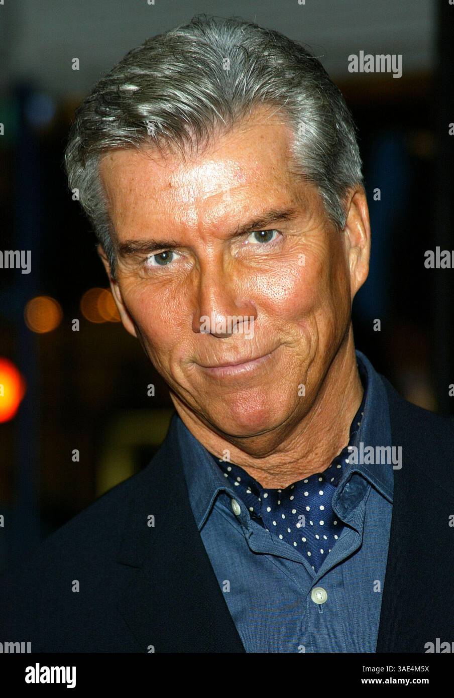 13 novembre 2003; Westwood, CA, Stati Uniti; ring Announcer MICHAEL BUFFER alla prima mondiale di 'Gothika' tenutasi al Mann Village Theatre. (Immagine di credito: Rena Durham/ZUMAPRESS.com) Foto Stock