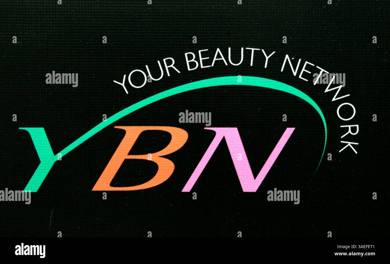 11 giugno 2008, Carlsbad, California, USA Vista di dettaglio del logo della Carlsbad Company Your Beauty Network  (immagine di credito: San Diego Union-Tribune/ZUMAPRESS.com) Foto Stock