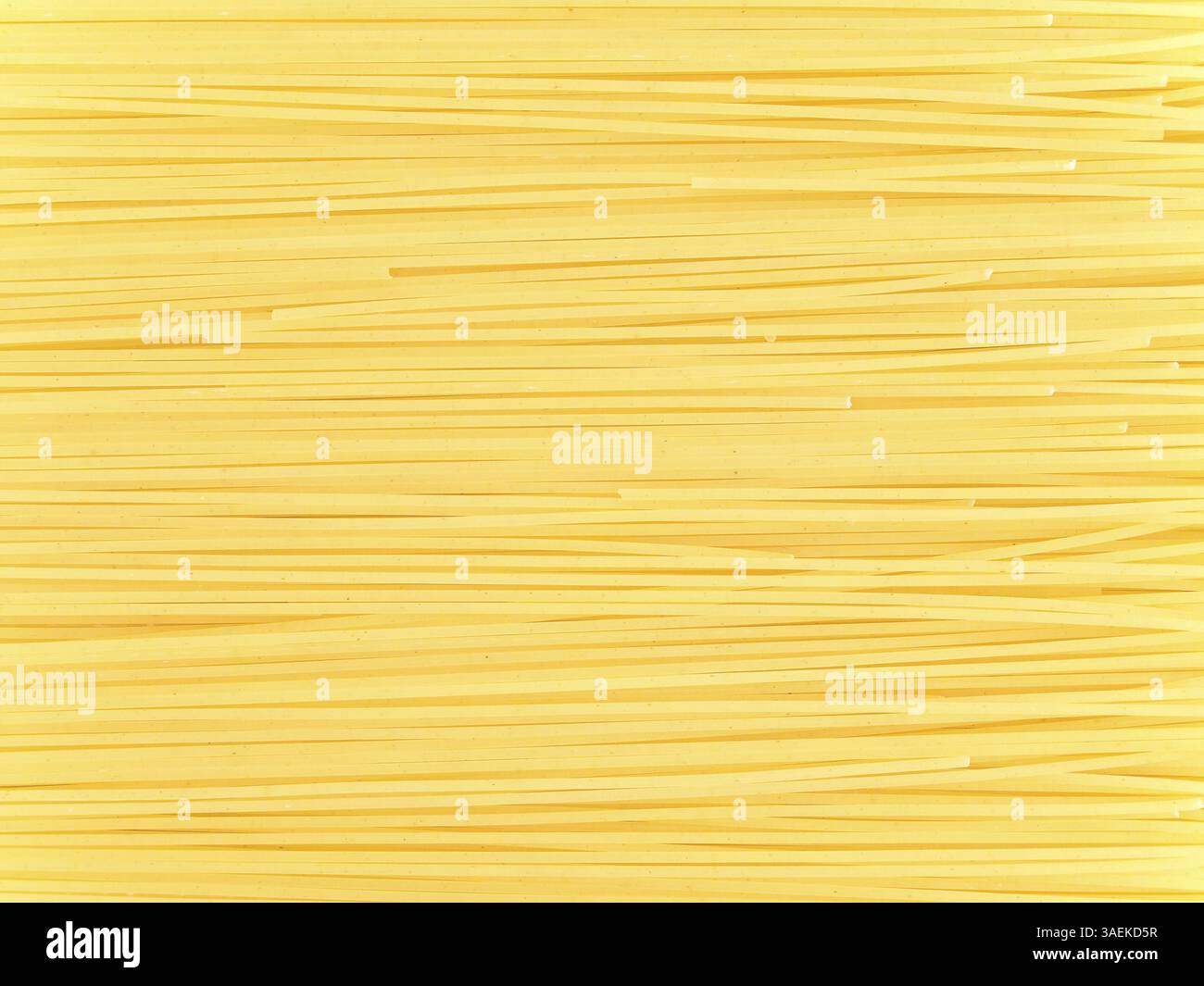 Foto dello sfondo giallo della pasta Foto Stock