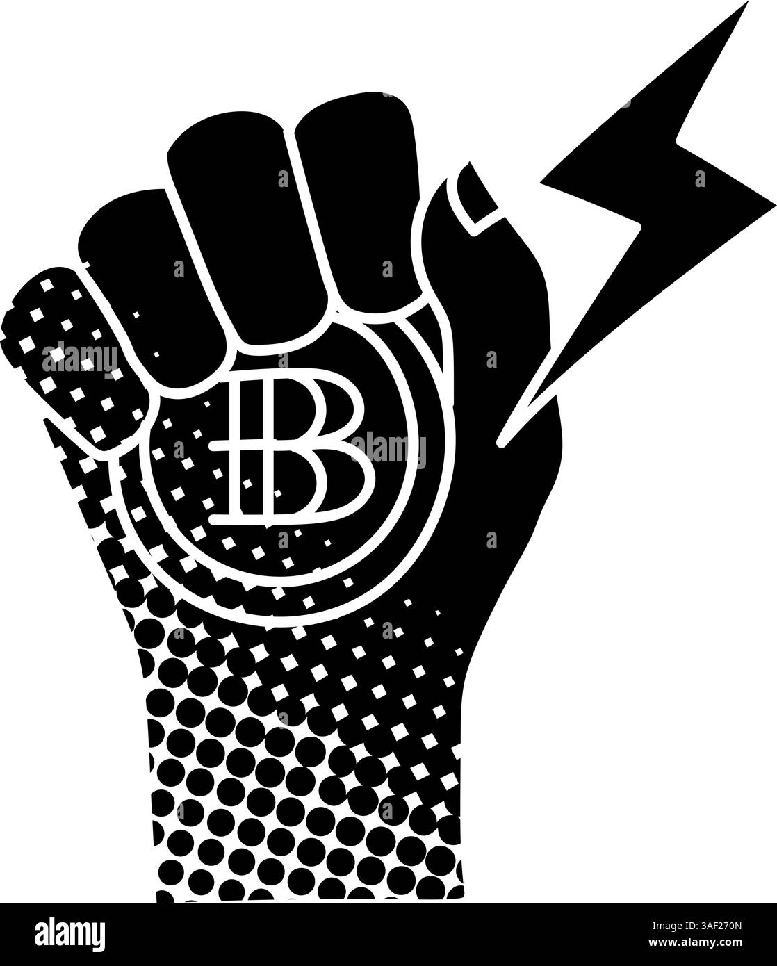 Icona nera disegnata a mano con una moneta in stile mezzitoni Illustrazione Vettoriale