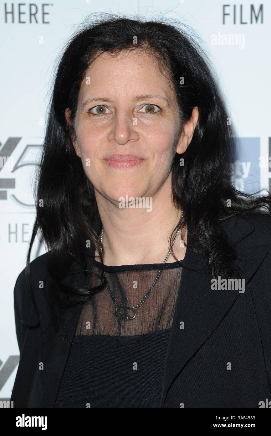 Laura Poitras alla proiezione di "CITIZENFOUR" al New York Film Festival 2014 a New York City - 10 ottobre 2014 Foto Stock
