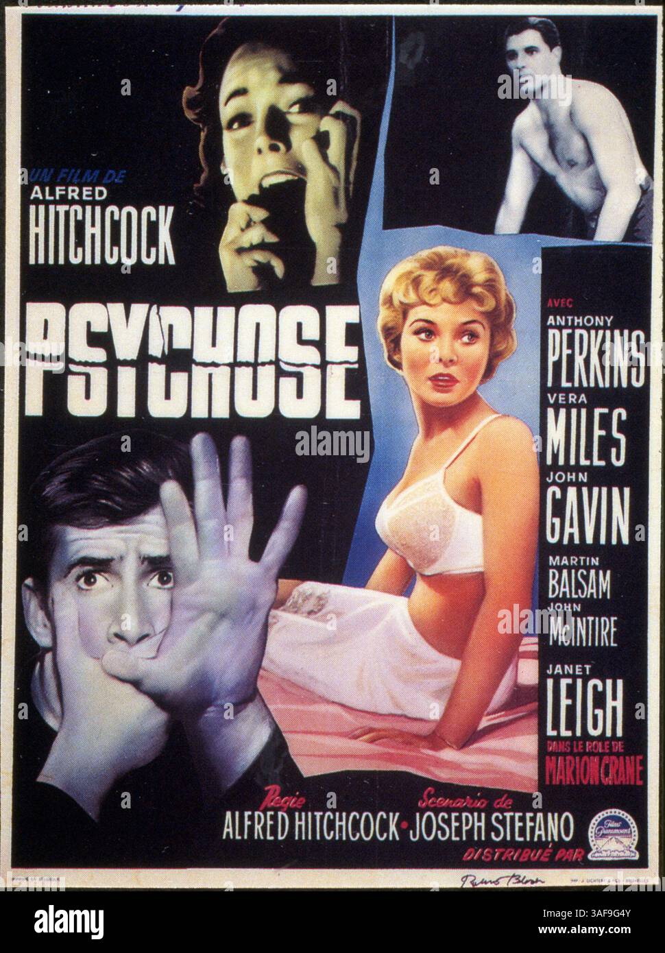 3 ottobre 2004; Hollywood, CA, Stati Uniti; foto del file: 5 febbraio 1960. JANET LEIGH interpreta Marion Crane nel thriller horror "Psycho" diretto da Alfred Hitchcock. L'attrice JANET LEIGH è morta pacificamente nella sua casa di Beverly Hills domenica 3 ottobre 2004. Leigh aveva sofferto di vasculite (un'infiammazione dei vasi sanguigni) nell'ultimo anno. Per gentile concessione di Paramount Pictures. (Immagine di credito: SNAP/ZUMAPRESS.com) Foto Stock
