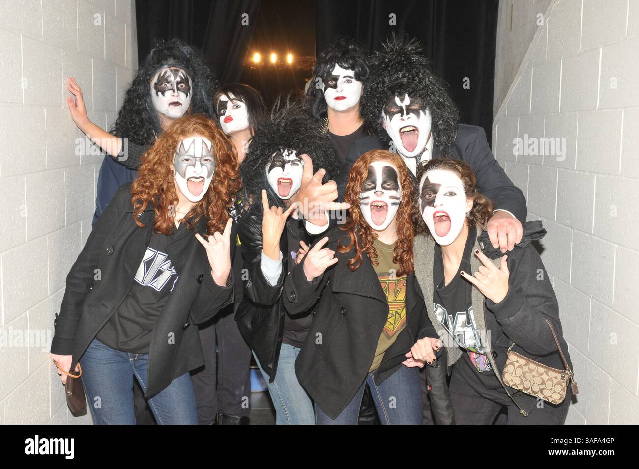 2 ottobre 2009: Eric Singer dei KISS si esibisce a un pubblico tutto esaurito durante il Bands Alive 35 Tour all'Air Canada Centre di Toronto, ON (Credit Image: SGM/ZUMAPRESS.com) Foto Stock