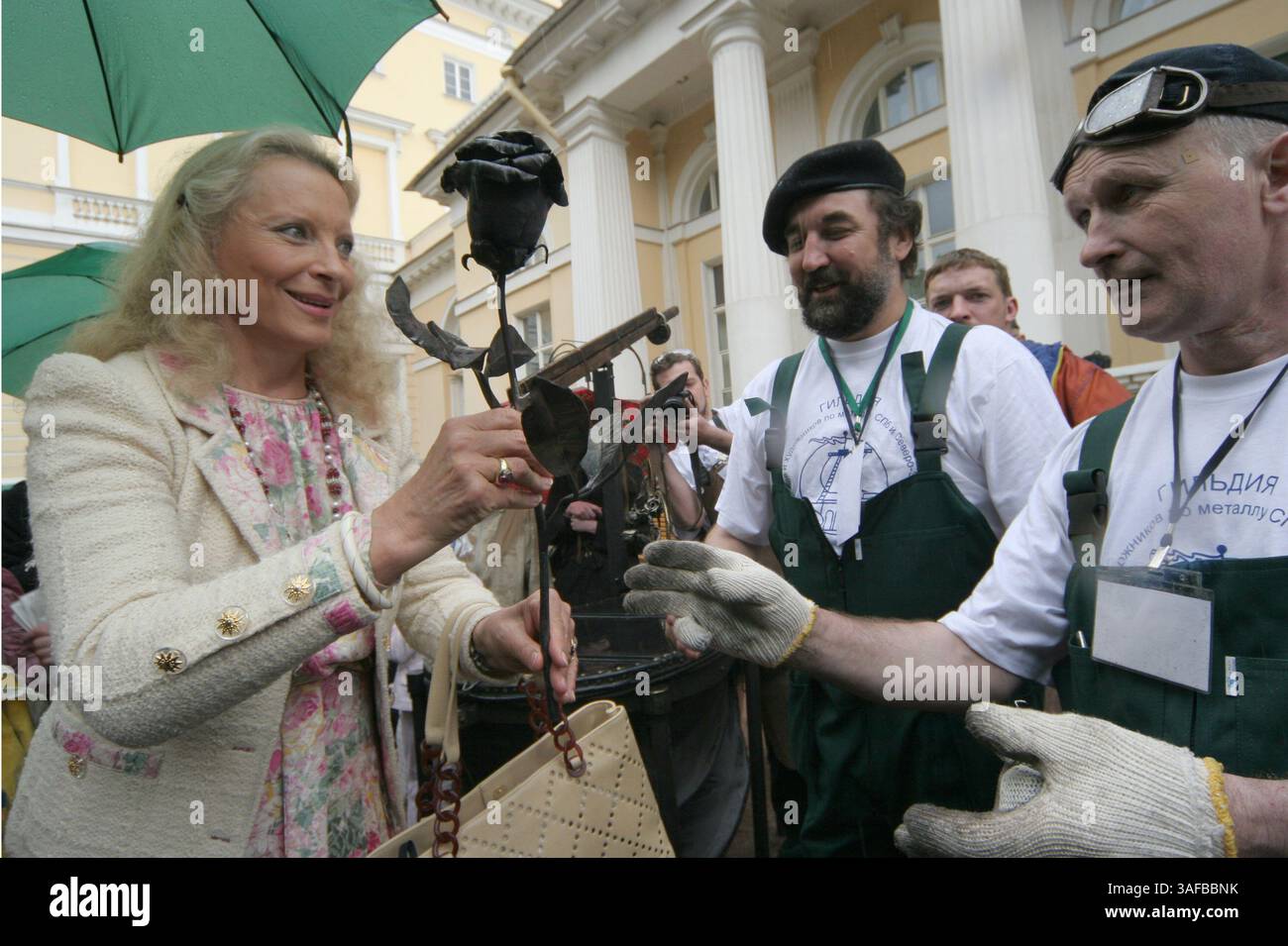 30 maggio 2008 - St Pietroburgo, Russia - PRINCIPESSA MICHELE di Kent (Baronessa Marie-Christine Agnes Hedwig Ida von Reibnitz) (immagine di credito: PhotoXpress/ZUMAPRESS.com) Foto Stock
