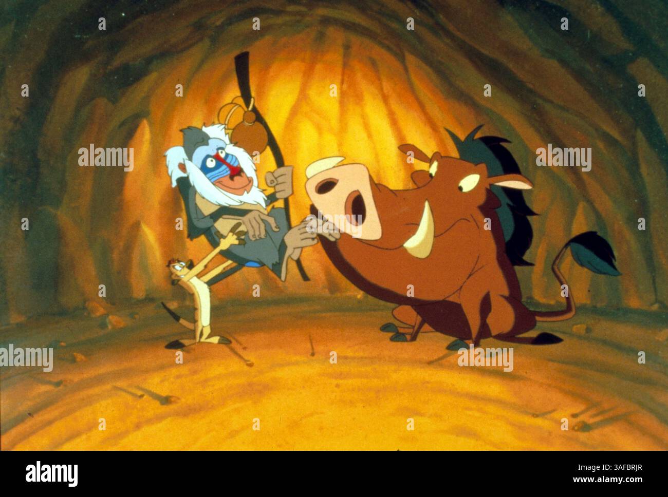 29 novembre 2000; Hollywood, CA, Stati Uniti; TIMON e PUMBAA in "il Re Leone". (Immagine di credito: ZUMA Press/ZUMAPRESS.com) Foto Stock