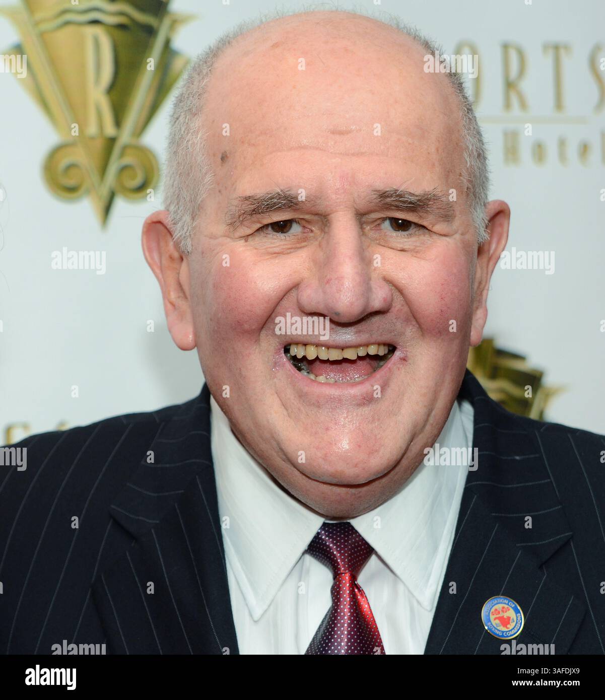 2 giugno 2012 - Atlantic City, New Jersey, Stati Uniti - HAROLD LEDRMAN arriva all'All-Star Boxing Gala al Resorts Casino di Atlantic City, New Jersey. (Immagine di credito: © Joel Plummer/ZUMAPRESS.com) Foto Stock
