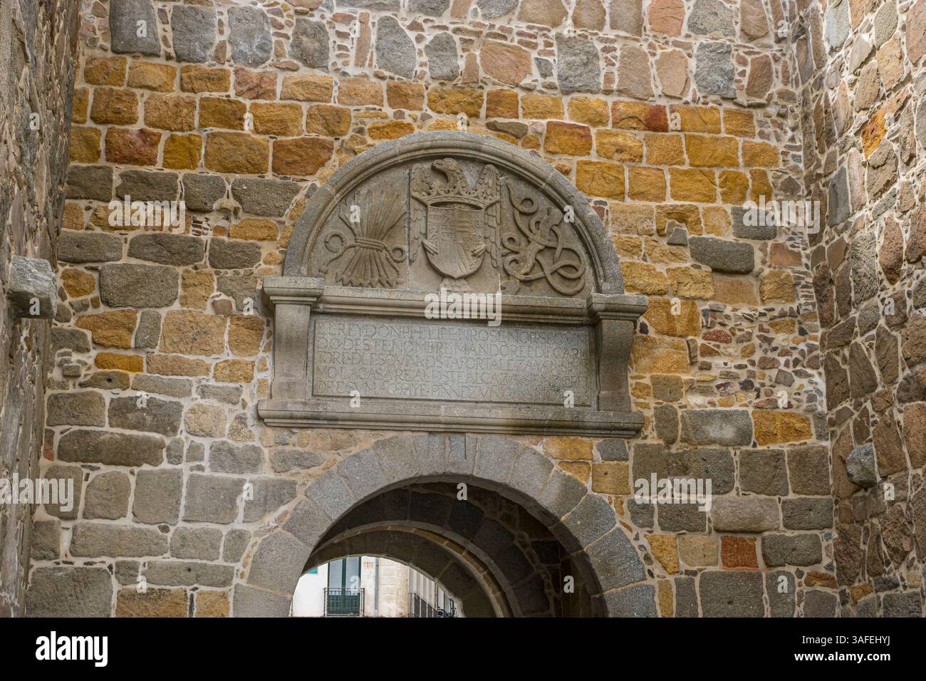 Viste incantevoli dalle mura di Ávila in Spagna Foto Stock