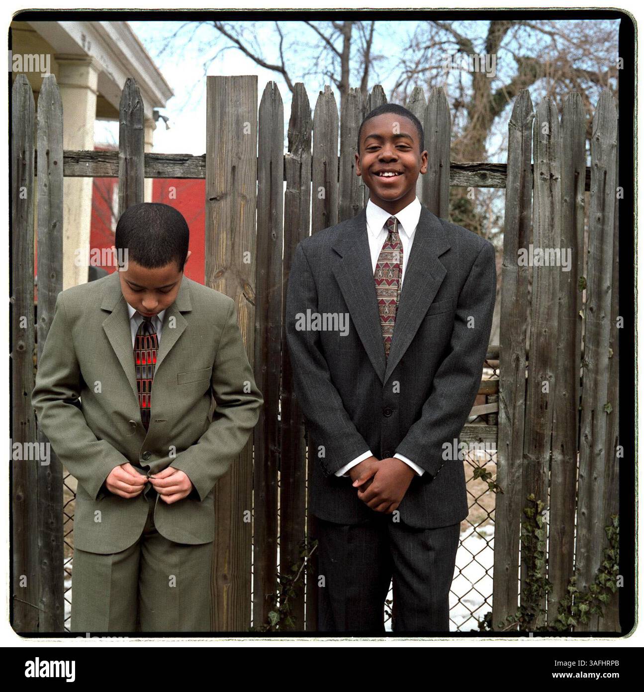 2003 Frederick Douglas National Historic Site Oratorial Contest Winners, ottavo classificato Brian Prefore (Credit Image: The Washington Times/ZUMAPRESS.com) Foto Stock