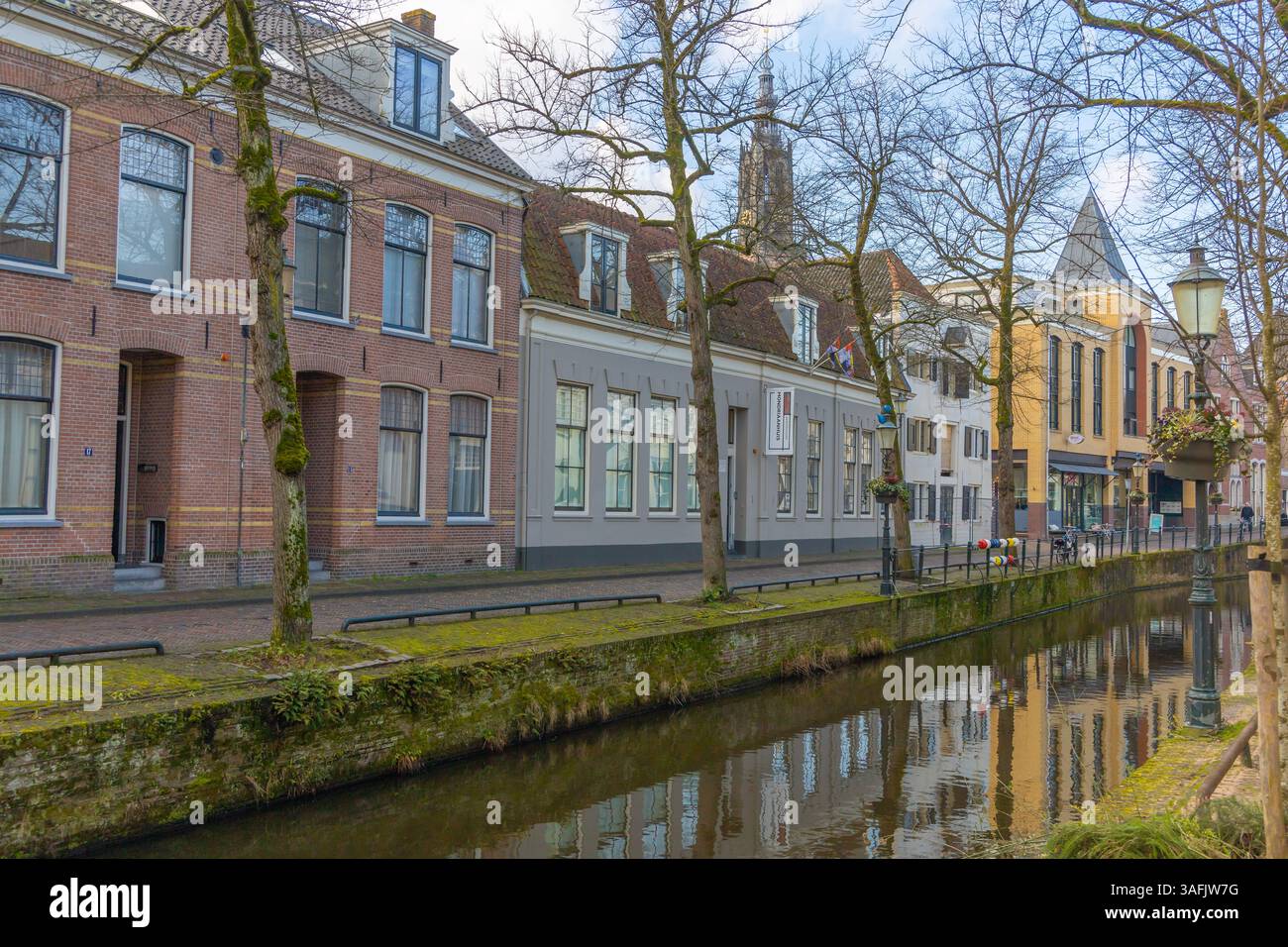 La casa di Mondriaan è il luogo di nascita di Piet Mondriaan. Ora un museo. Foto Stock