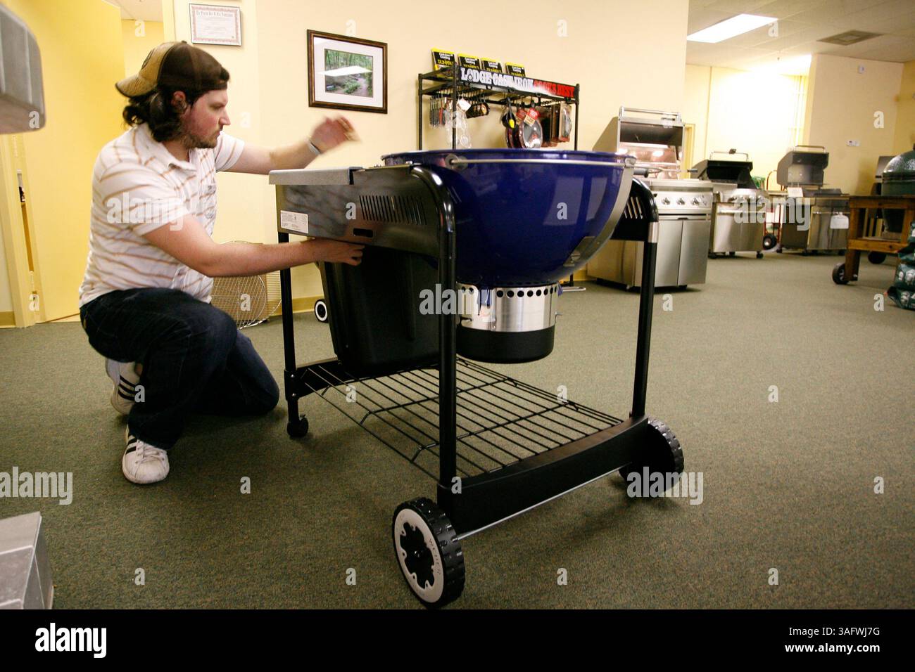 Tampa 1/24/08)--3) Trevor Baker (immagine di credito: St Petersburg Times/ZUMAPRESS.com) Foto Stock