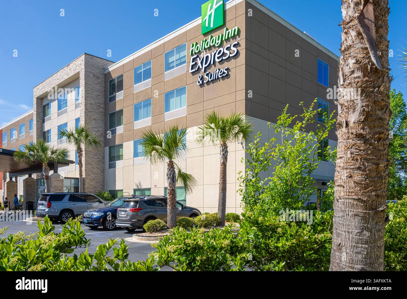 Hotel Holiday Inn Express & Suites a Brunswick, Georgia. (USA) Foto Stock