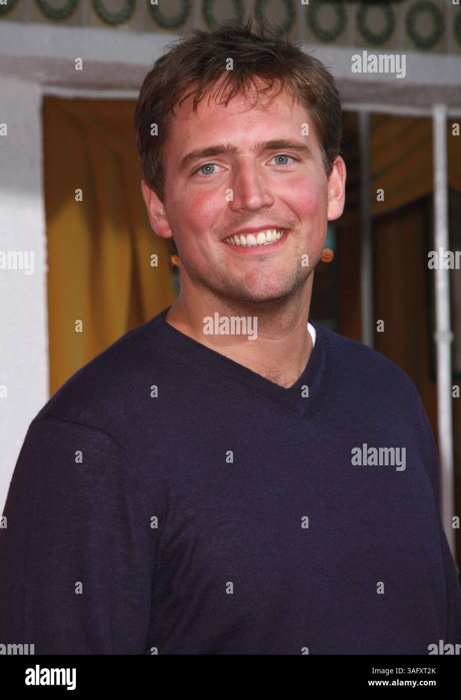 20 agosto 2008 - Westwood, California, USA - OWEN BENJAMIN alla prima di "The House Bunny" tenutasi al Mann Village Theatre di Westwood (Credit Image: Glenn Weiner/ZUMAPRESS.com) Foto Stock