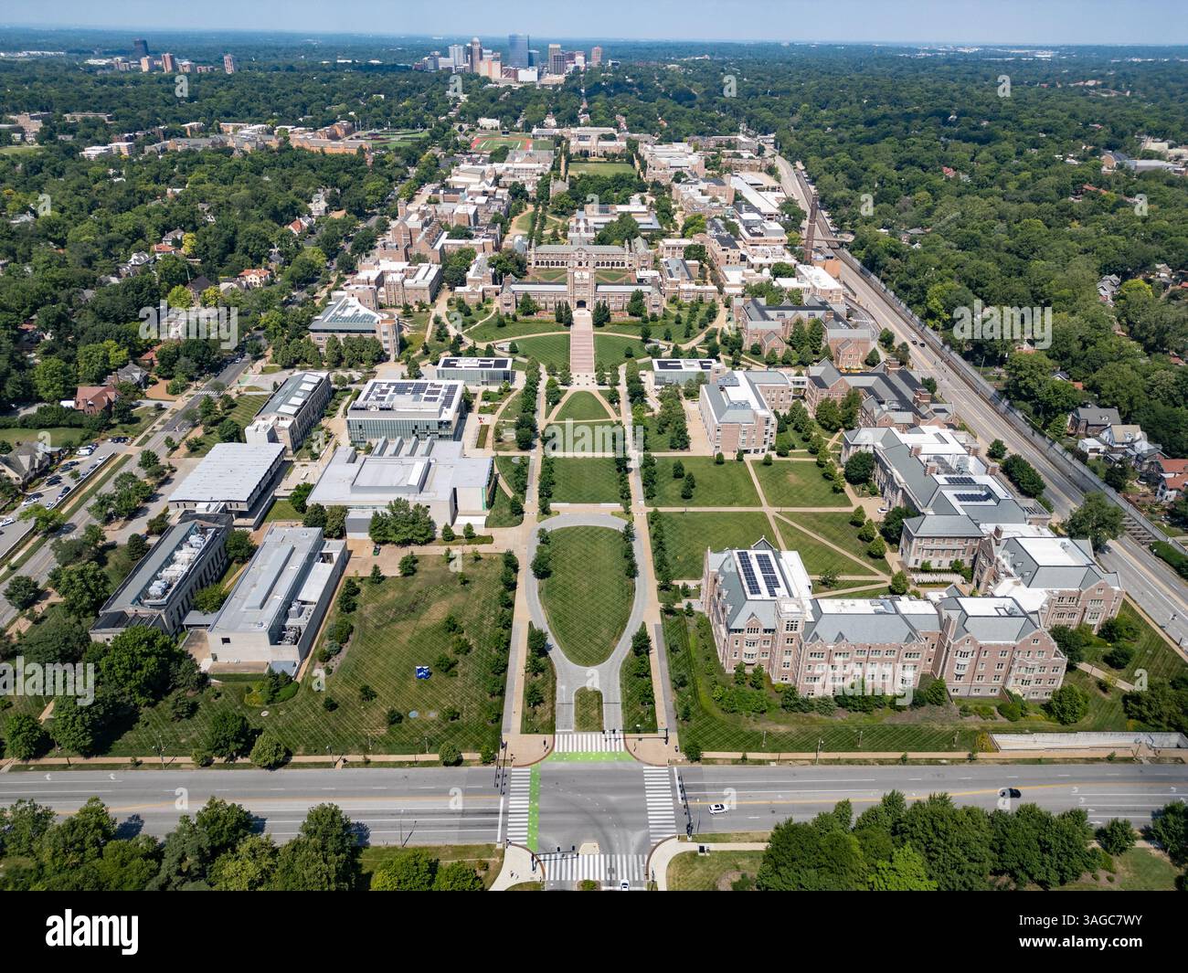 WUSL, Washington University di St Louis, Missouri Foto Stock