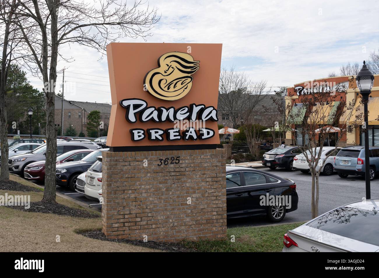 Atlanta, Georgia, USA - 16 gennaio 2020: Uno dei ristoranti Panera Bread ad Atlanta, Georgia, USA. Foto Stock