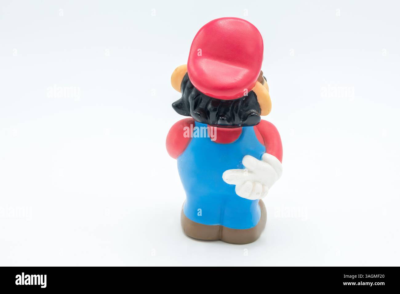 Studio di Super Mario Bros sul retro Foto Stock