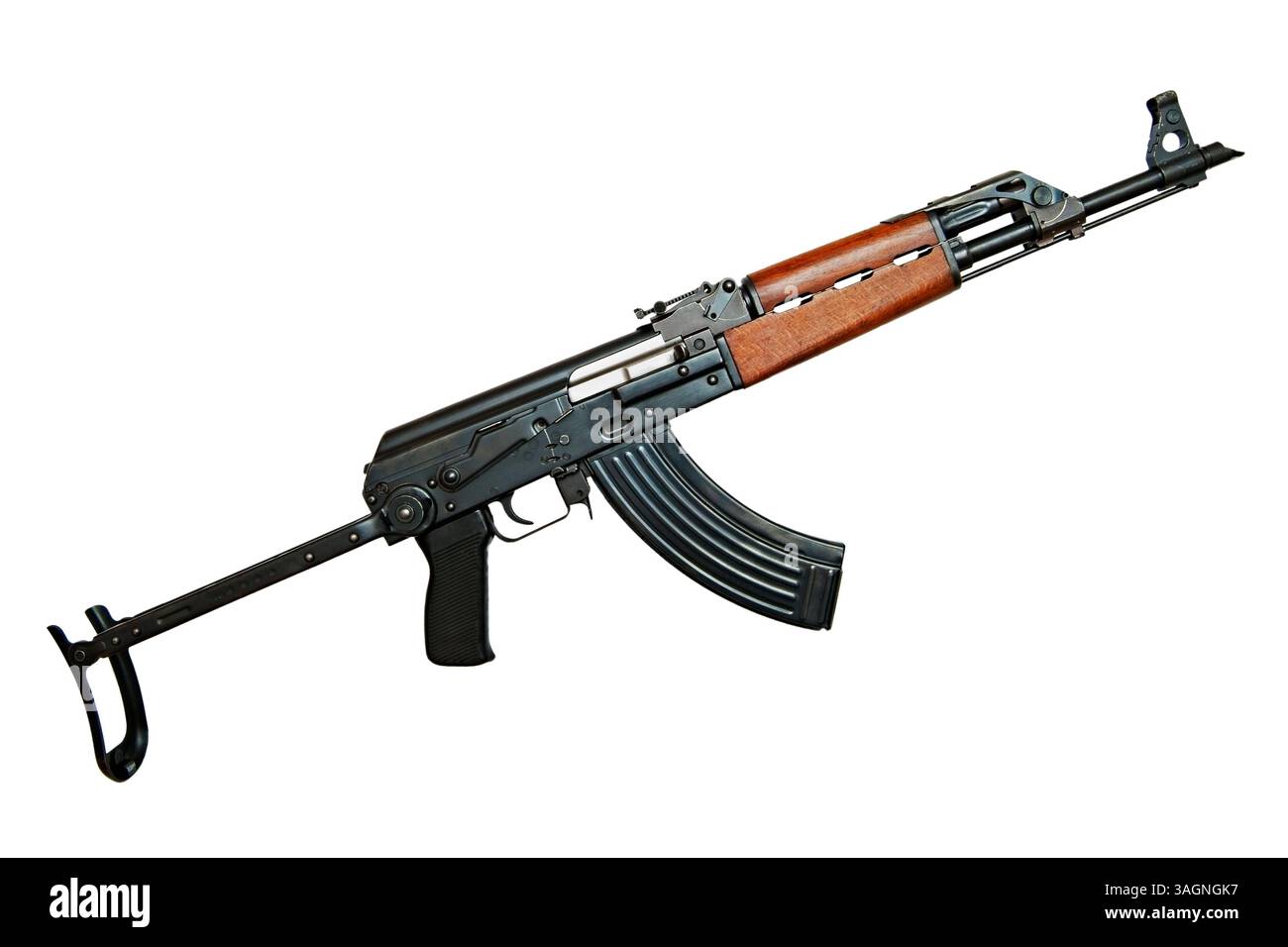 Kalashnikov AK-47 fucile d'assalto Foto Stock