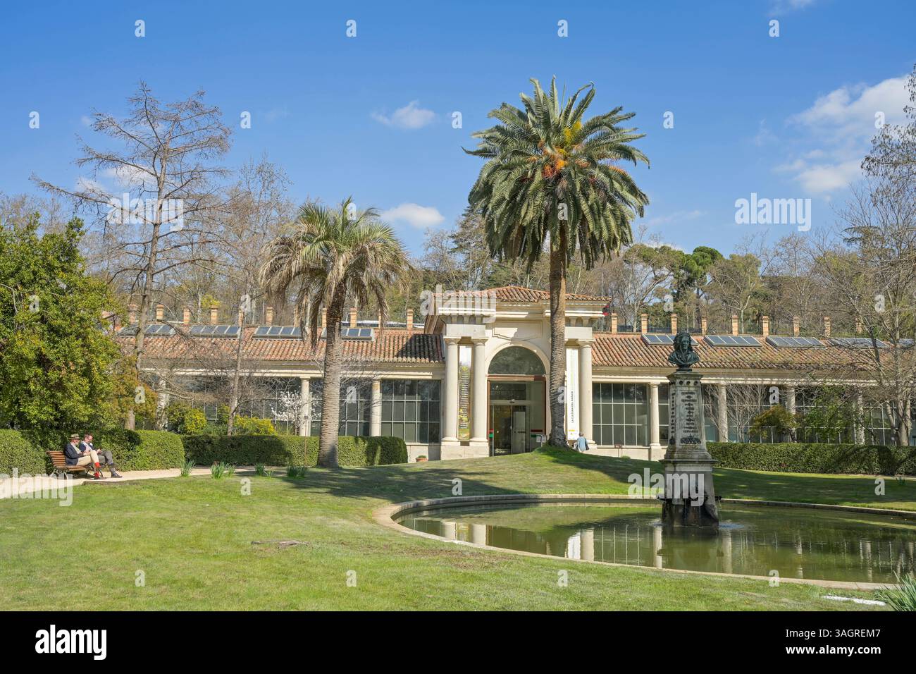 Botanischer Garten, Real Jardin Botanico de Madrid, Plaza Murillo, Madrid, Spanien Foto Stock