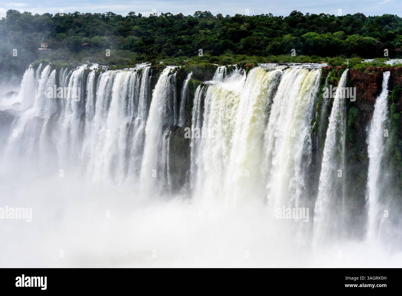Gola del Diavolo (Garganta del Diablo), Cascate di Iguazu, Parco Nazionale di Iguazu, Provincia di Misiones, Argentina Foto Stock