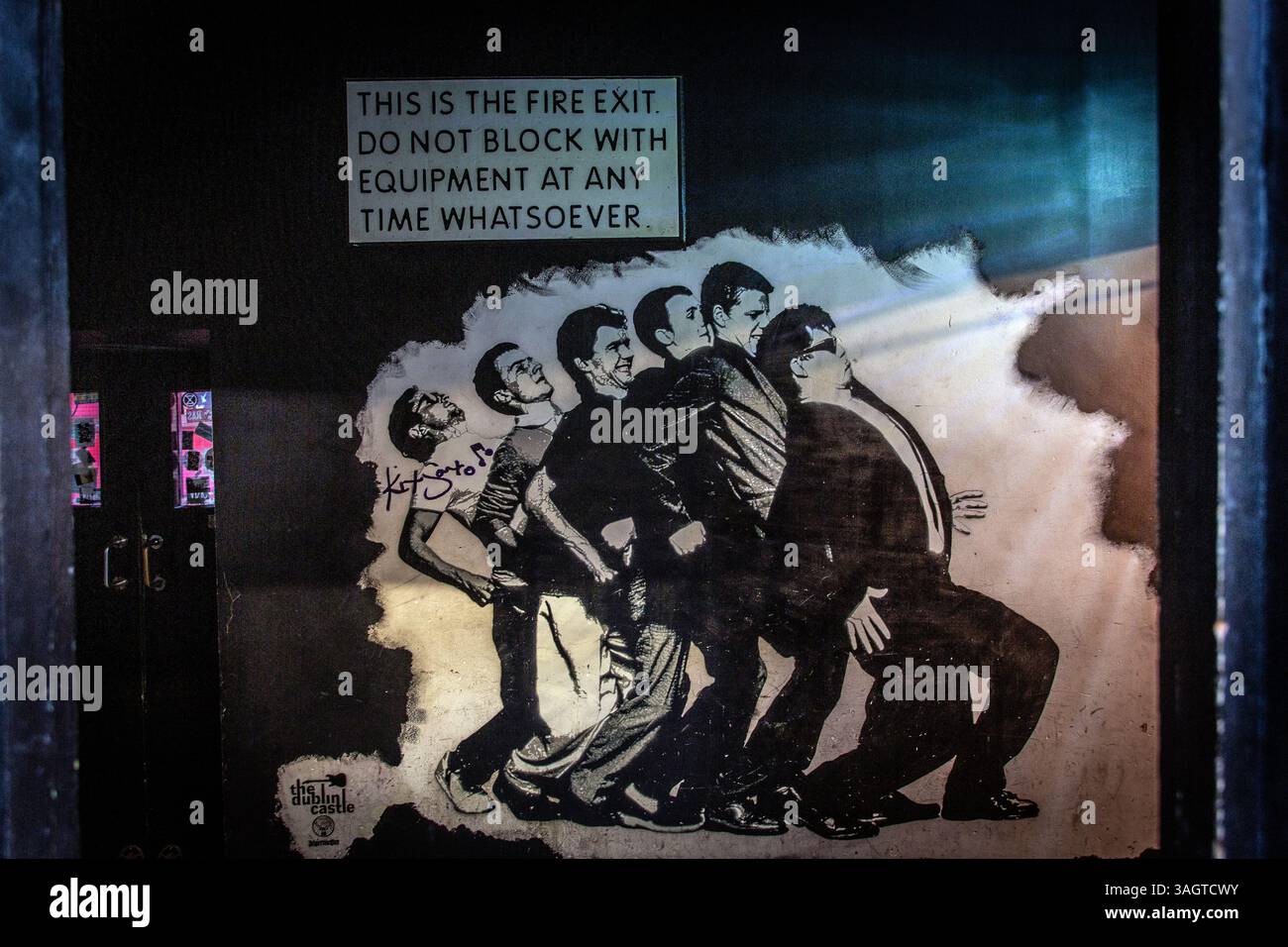 Il pub del Castello di Dublino a Camden Town, Londra, Inghilterra. Foto Stock